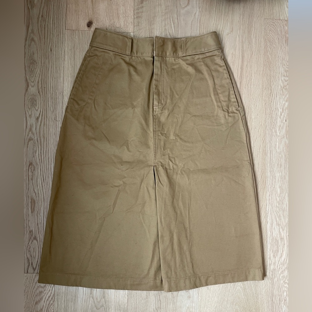 The North Face Women's Brown Label Twill Skirt in Utility Brown - Picture 5 of 13